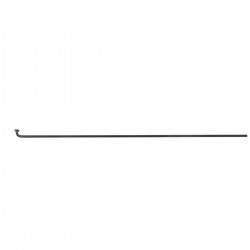 Spita Inox 2 mm cnSPOKE Negru-258 mm