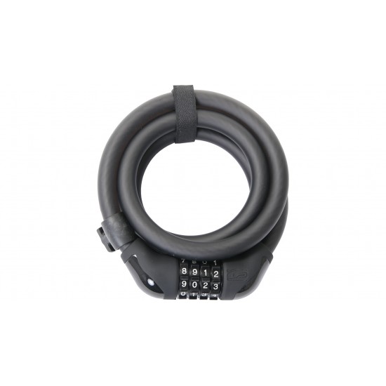Incuietoare Cablu CONTEC PowerLoc Cifru 15mm/185cm - Black