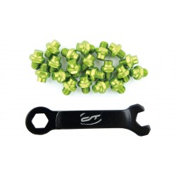 Pini pedale CONTEC R-Pins Select - Verde 20buc - incl. cheie Pini pedale CONTEC R-Pins Select - Verde 20buc - incl. cheie