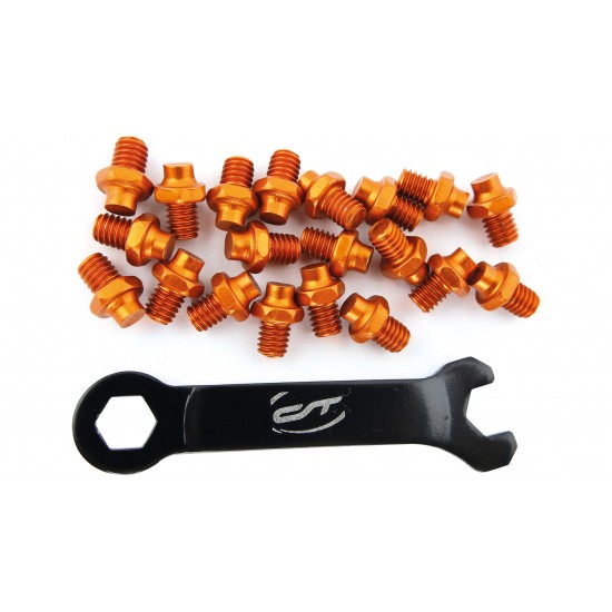 Pini pedale CONTEC R-pins Select- orange 20buc - incl. cheie Pini pedale CONTEC R-Pins Select - Orange 20buc - incl. cheie