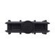 Pedale CONTEC Happy Kid plastic - Negru Pedale CONTEC Happy Kid plastic - Negru