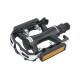 Pedale CONTEC CP-042 MTB/ATB aluminiu - Negru/Argintiu Pedale CONTEC CP-042 MTB/ATB aluminiu - Negru/Argintiu