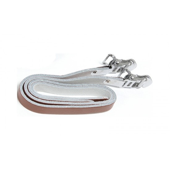 Curea pedale CONTEC Piele - Brown