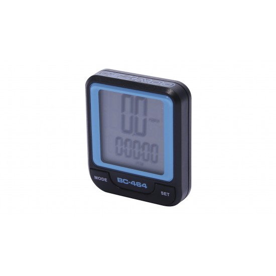 Ciclocomputer CONTEC CBC-464 8 Functii - Negru/Albastru neon Ciclocomputer CONTEC CBC-464 8 Functii - Negru/Albastru neon