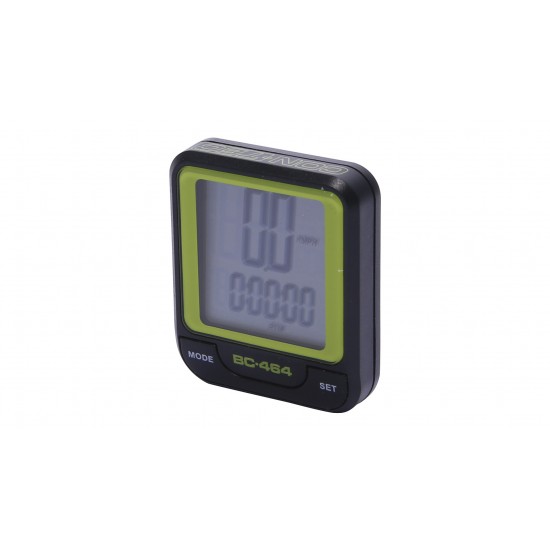 Ciclocomputer CONTEC CBC-464 8 Functii - Negru/Verde neon Ciclocomputer CONTEC CBC-464 8 Functii - Negru/Verde neon