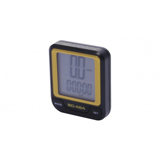 Ciclocomputer CONTEC CBC-464 8 Functii - Negru/Galben neon Ciclocomputer CONTEC CBC-464 8 Functii - Negru/Galben neon
