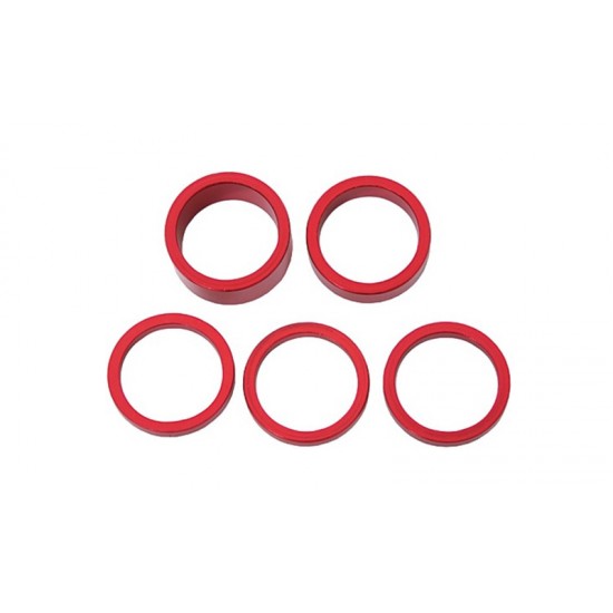 Distantiere furca CONTEC SPACER SET SELECT 1 1/8"- rosu Distantiere furca CONTEC SPACER SET SELECT 1 1/8- rosu