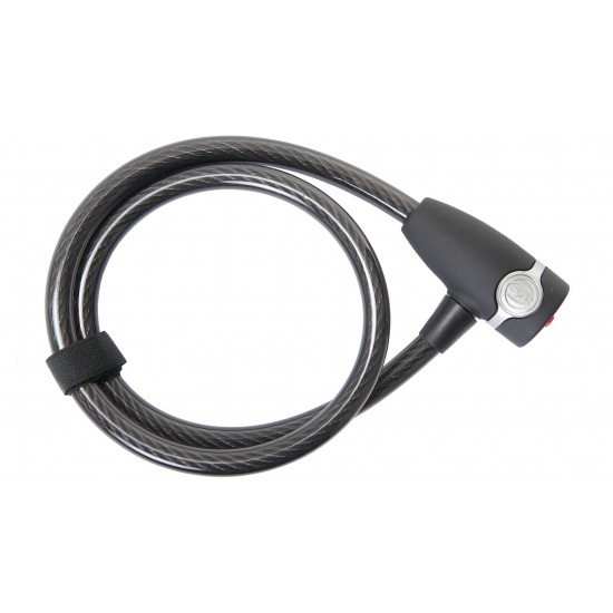 Incuietoare cablu CONTEC EcoLoc 12mm - cheie Incuietoare Cablu CONTEC EcoLoc 12mm - Black