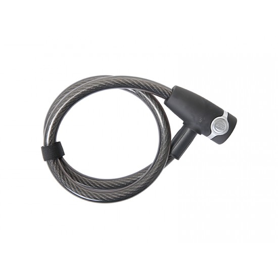 Incuietoare cablu CONTEC EcoLoc 15mm 850mm - cheie Incuietoare Cablu CONTEC EcoLoc 15mm/85cm - Black