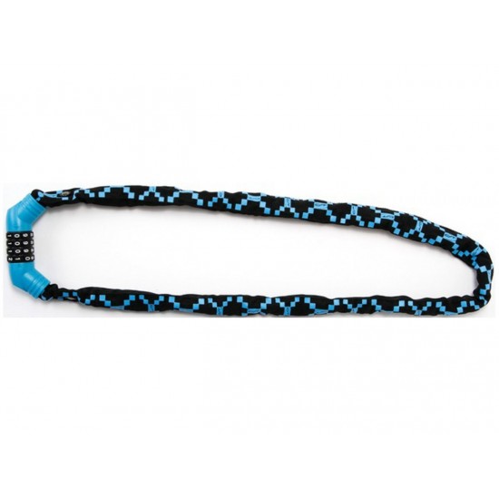 Incuietoare Lant CONTEC Neoloc Cifru 5mm/100cm - Albastru