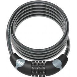 Incuietoare Cablu CONTEC EcoLoc Cifru 10mm/185cm - Black Incuietoare Cablu CONTEC EcoLoc Cifru 10mm/185cm - Black