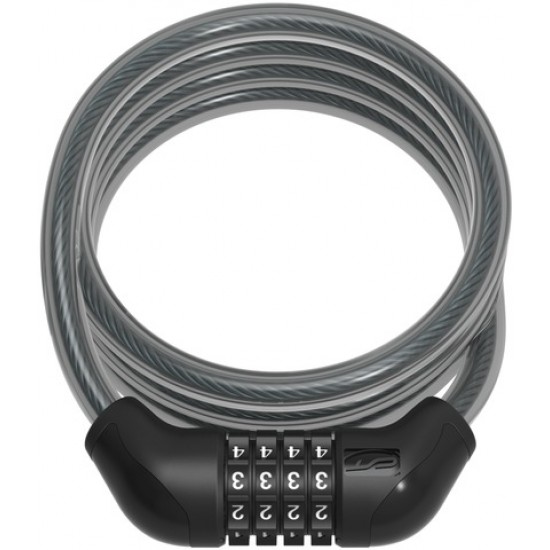 Incuietoare cablu CONTEC PowerLoc 12mm/1850mm - cifru Incuietoare Cablu CONTEC PowerLoc Cifru 12mm/185cm - Black