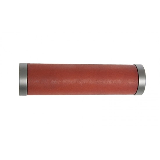 Mansoane CONTEC Traveler piele 138mm - maro