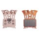 Placute frana CONTEC CBP-160C organic Placute frana CONTEC CBP-160C organic pt Magura Chorus, MT 2, MT 4, MT 6, MT 8, MT S