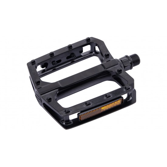 Pedale CONTEC A-Grind aluminiu - Negru