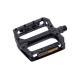 Pedale CONTEC A-Grind aluminiu - Negru