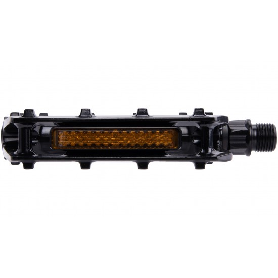 Pedale CONTEC A-Grind aluminiu - Negru