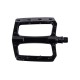 Pedale CONTEC A-Grind aluminiu - Negru