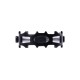 Pedale CONTEC Spinner CP-043 - Black/Silver