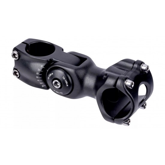Pipa Reglabila CONTEC Lida 31.8x95mm - Black