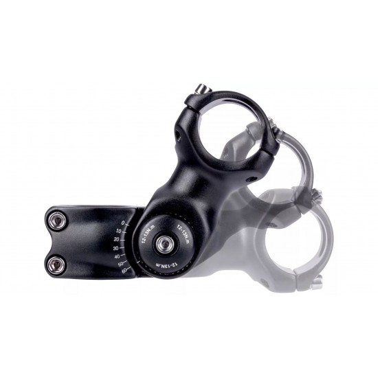 Pipa Reglabila CONTEC Lida 31.8x95mm - Black