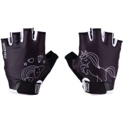 Manusi copii CONTEC Unicorn SF - Black/White S