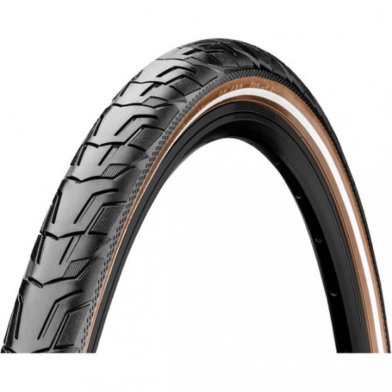 Anvelopa Continental Ride City Reflex 47-622 (28*1.75) negru/maro Anvelopa Continental Ride City Reflex 47-622 (28x1.75) negru/maro