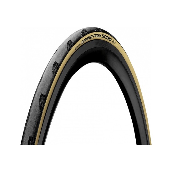 Anvelopa pliabila Continental Grand Prix 5000 25-622 negru/cream Anvelopa pliabila Continental Grand Prix 5000 25-622 negru/cream
