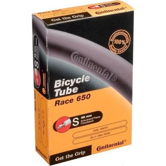 Camera bicicleta Continental Race 26 S42 valva Presta Camera Continental Race 26 20/25-559/571 26x3/4-1.0 S42