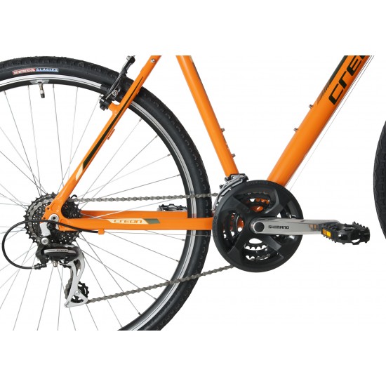 Bicicleta CREON Dover Cross 28 - Portocaliu 480mm Bicicleta CREON Dover Cross 28 - Portocaliu 480mm