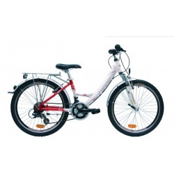 Bicicleta copii mtb CROSS Impulse 24 - Mov | 8-10 ani