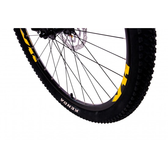 Bicicleta Mtb CROSS GRX 9 hdb 29 - Albastru/Galben 460mm Bicicleta Mtb CROSS GRX 9 hdb 29 - Albastru/Galben 460mm