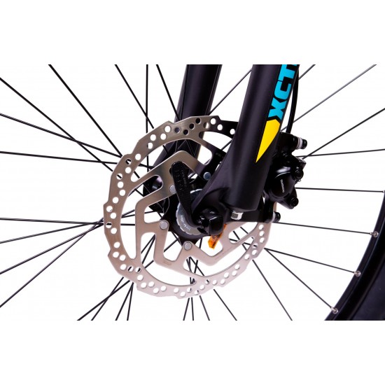 Bicicleta Mtb CROSS GRX 9 hdb 29 - Albastru/Galben 460mm Bicicleta Mtb CROSS GRX 9 hdb 29 - Albastru/Galben 460mm