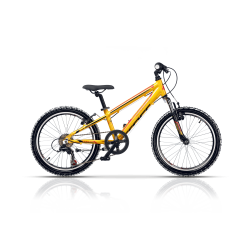 Bicicleta copii mtb CROSS Speedster boy 20 - 260mm - Galben | 6-8 ani