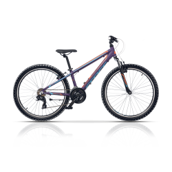 Bicicleta copii mtb CROSS Speedster girl - 26 - 320mm - Violet | 10-13 ani
