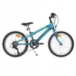 Bicicleta copii mtb CROSS Speedster 20 junior - Turcoaz | 6-8 ani
