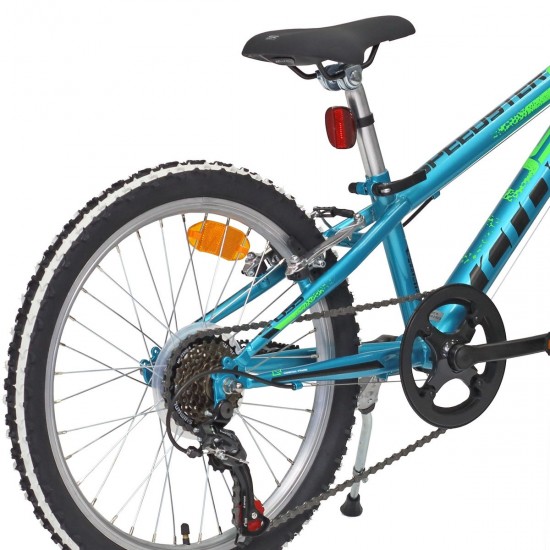 Bicicleta CROSS Speedster otel - 20'' junior - turcoaz Bicicleta copii mtb CROSS Speedster 20 junior - Turcoaz | 6-8 ani