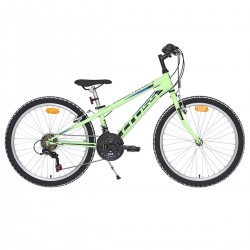 Bicicleta copii mtb CROSS Speedster - 24 - Verde