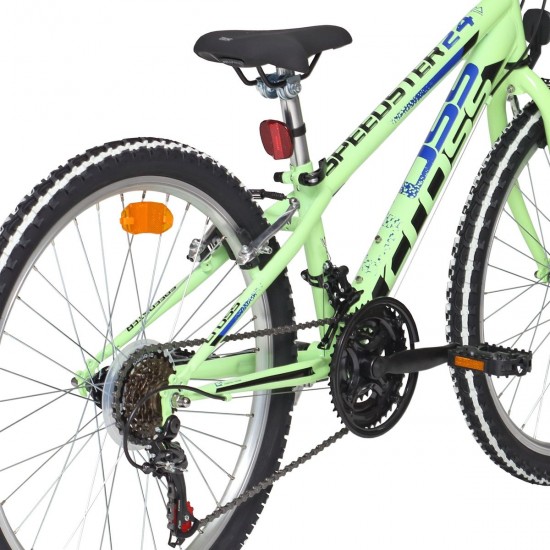 Bicicleta copii mtb CROSS Speedster - 24 - Verde