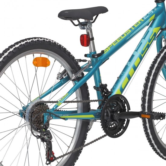 Bicicleta CROSS Speedster otel - 24'' junior - albastru Bicicleta copii mtb CROSS Speedster otel - 24 - Albastru