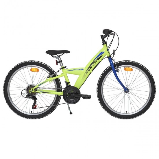Bicicleta CROSS Rocky - 24'' junior - verde Bicicleta copii mtb CROSS Rocky - 24 - Verde