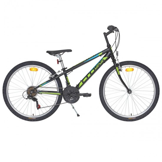 Bicicleta CROSS Speedster otel - 26'' junior - negru Bicicleta copii mtb CROSS Speedster otel - 26 - Negru
