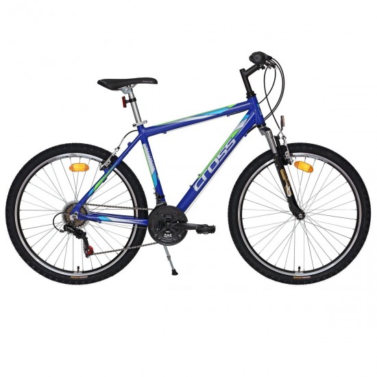 Bicicleta CROSS Sprinter - 26'' MTB - albastru - 480mm Bicicleta CROSS Sprinter - 26 MTB - albastru - 480mm