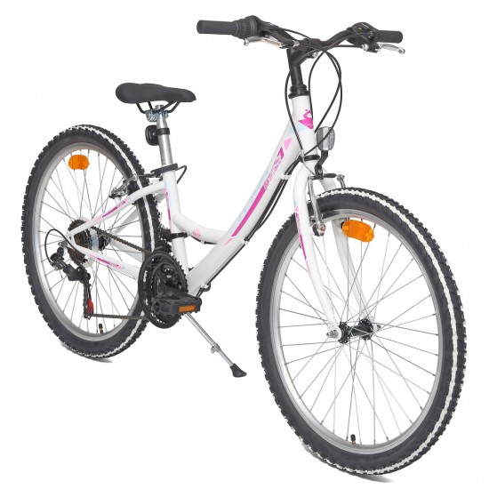 Bicicleta CROSS Alissa 24 Alb