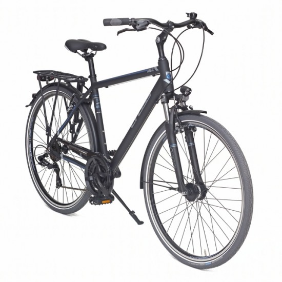 Bicicleta CROSS Areal Man Trekking 28'' Negru/Albastru 480mm Bicicleta CROSS Areal Man Trekking 28 Negru/Albastru 480mm
