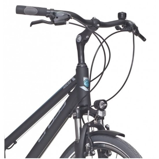 Bicicleta CROSS Arena Lady Trekking 28" Negru/Albastru 480mm Bicicleta CROSS Arena Lady Trekking 28 Negru/Albastru 480mm