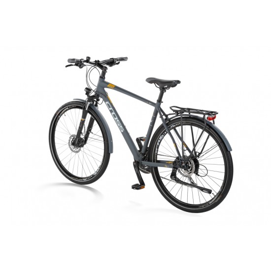Bicicleta CROSS Avalon Man Trekking 28" Gri/Alb 480mm Bicicleta CROSS Avalon Man Trekking 28 Gri/Alb 480mm