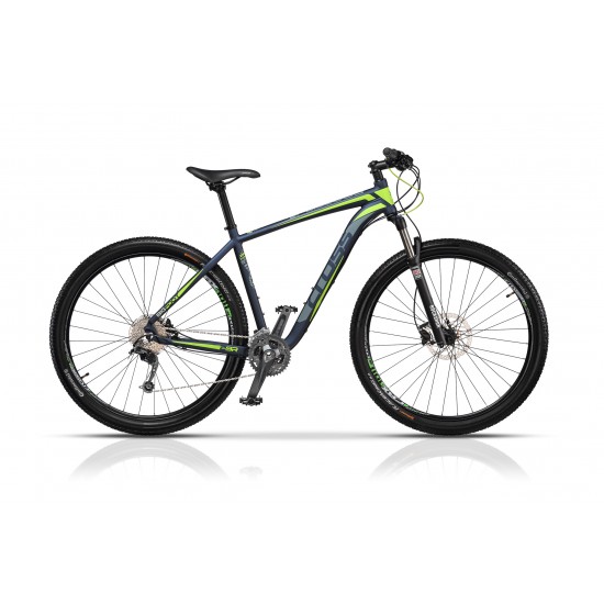 Bicicleta CROSS Big Foot 29 Albastru/Gri/Verde 540mm