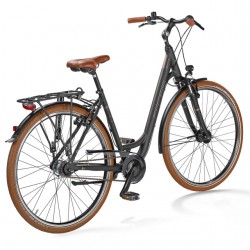 Bicicleta CROSS Citerra Low Step 28 Negru/Portocaliu 450mm