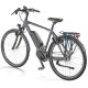 Bicicleta CROSS Elegra City Man 28 Gri/Negru 500mm